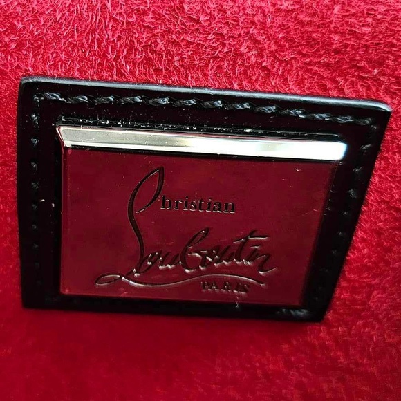 Christian Louboutin Black Vanite Clutch - Picture 2 of 4